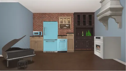 Old kitchen 
