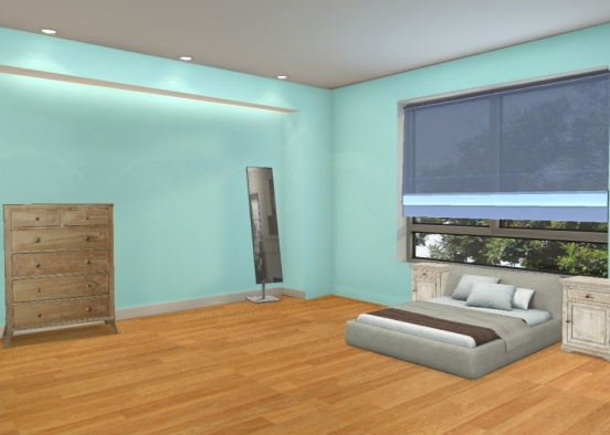Me and skys room  Design Rendering