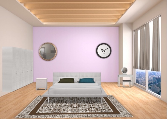 guest bedroom  Design Rendering