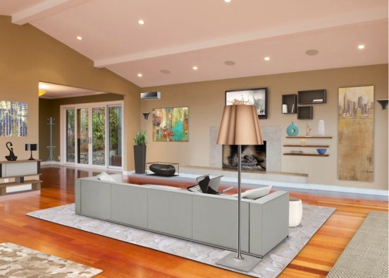 livingroom rup Design Rendering