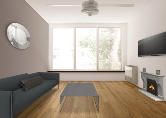 Apartment living room 1 Design Rendering