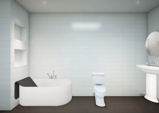 ванная Design Rendering