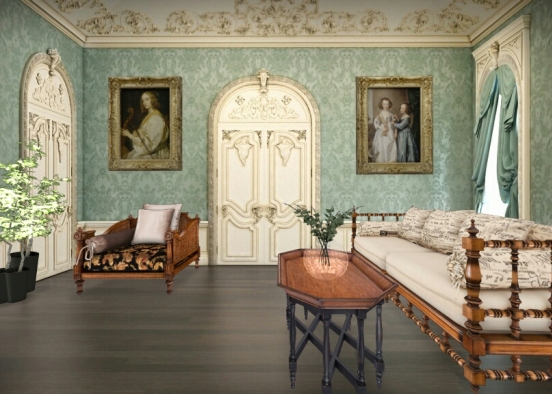 Classical room Design Rendering
