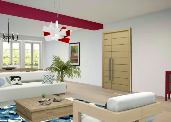 # Sala moderna Design Rendering