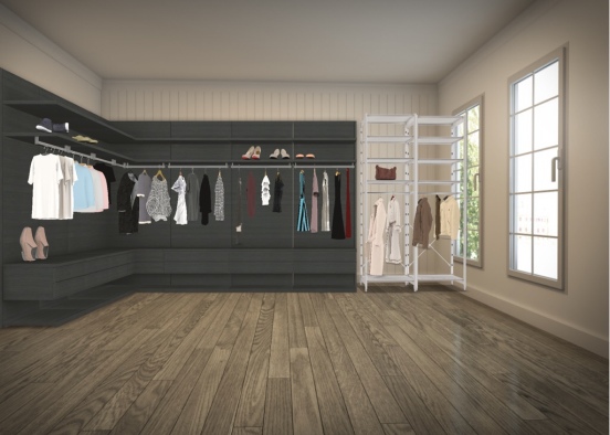 closet Design Rendering
