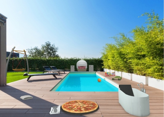 Dive into this new improved pool! Design Rendering