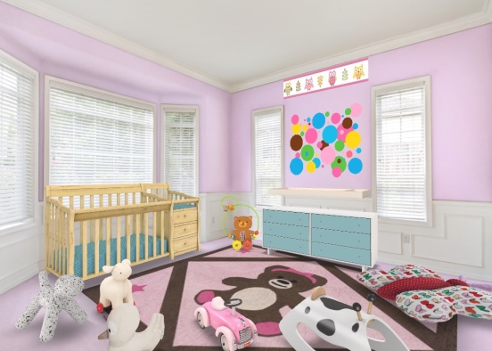 baby's  room Design Rendering