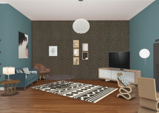 Cc living room Design Rendering
