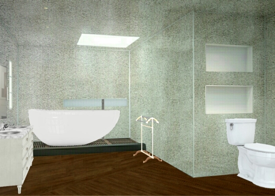 Bathroom 1 Design Rendering
