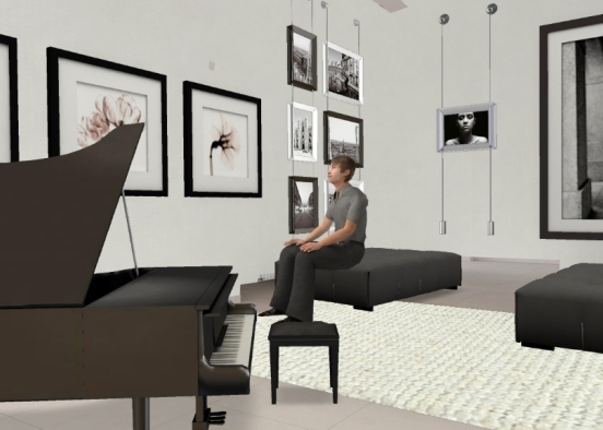 Music room challenge  Design Rendering