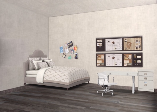 Teen Bedroom Design Design Rendering