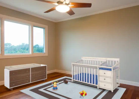 baby's room  Design Rendering