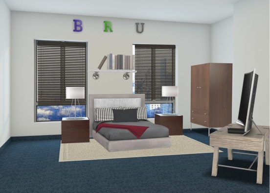bruno’s bedroom Design Rendering