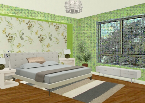 Bedroom Decor ❤ Design Rendering