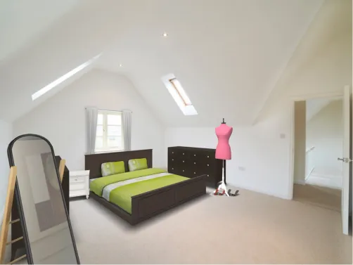 room in the attic