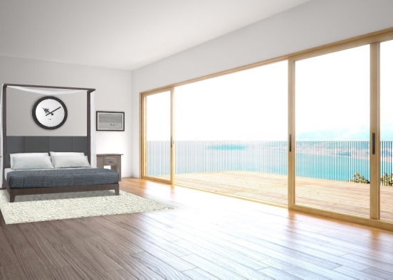 bedroom #1 beach  Design Rendering