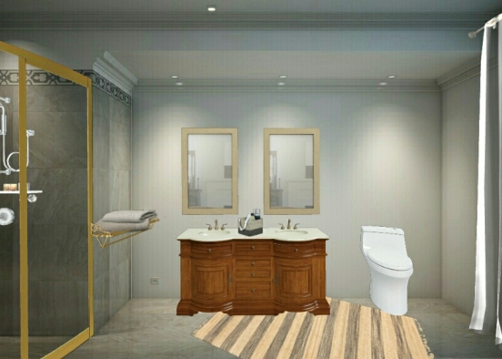Baño Design Rendering