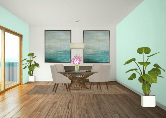 Dining by the sea Design Rendering