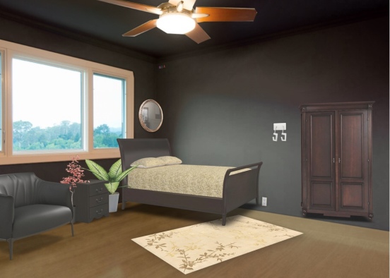 Anther Bedroome Design Rendering