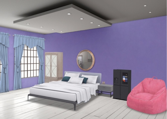 quiara’s room Design Rendering