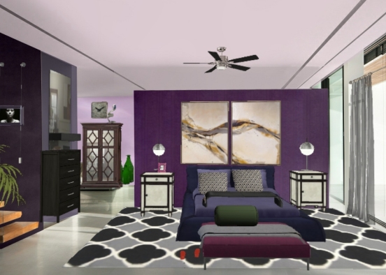 Purples Design Rendering