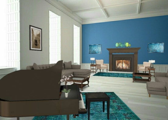 Living Room 28 Design Rendering