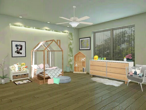 Toddler Girl Bedroom I