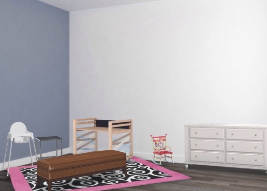 play room for 2 Design Rendering