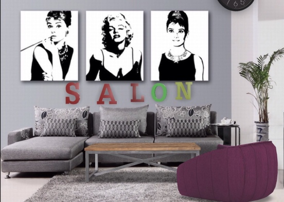 Salon Design Rendering