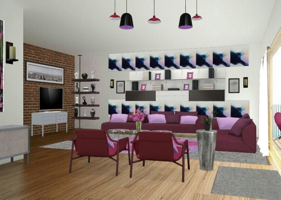 e.i.Living Room VIII Design Rendering