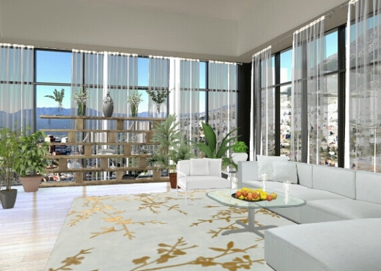 Room with a view.  Design Rendering