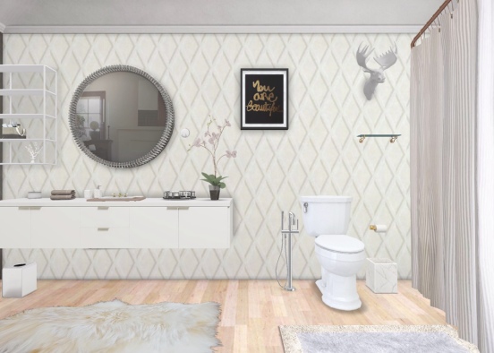 Banheiro da duda  Design Rendering