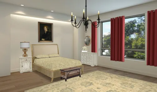 Rich  bedroom