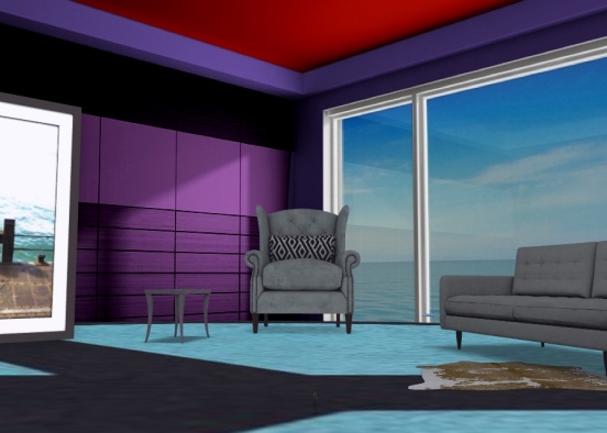 chill the fuck out room Design Rendering