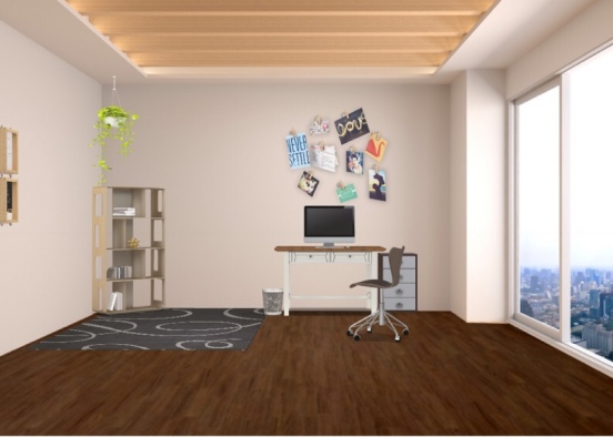 Small office  Design Rendering