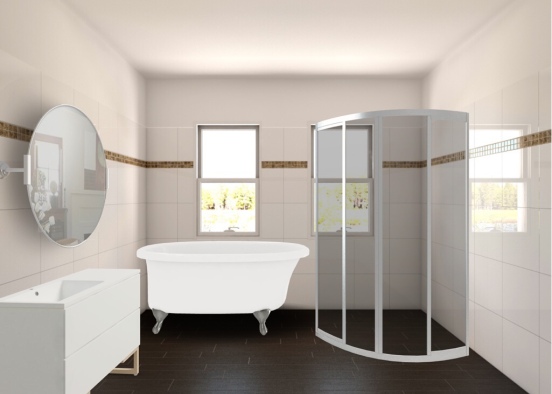 bathroom #1 Design Rendering