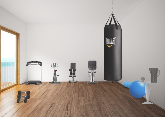 workout room Design Rendering