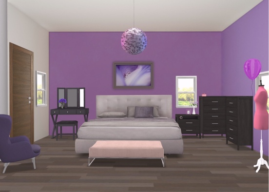 Bedroom Design Rendering