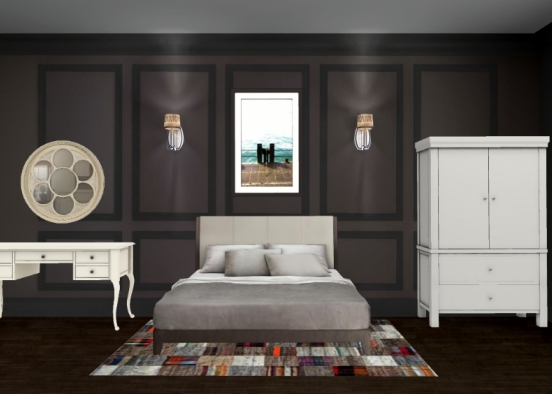 Modern bedroom !  Design Rendering