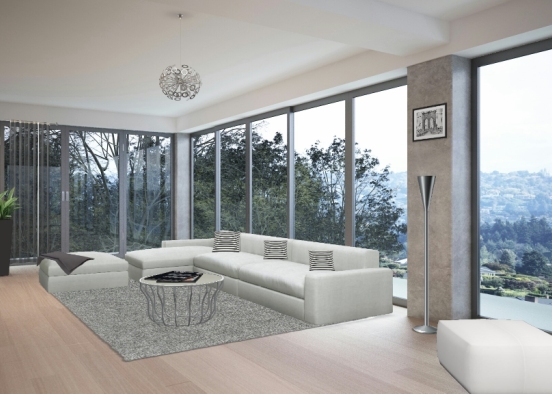 Livingroom Design Rendering
