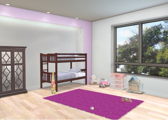 kids room 2 ♥️ Design Rendering
