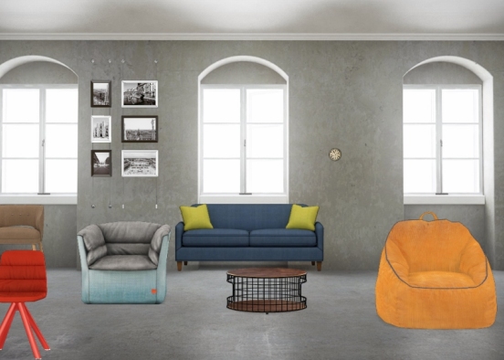 Saritas living room Design Rendering