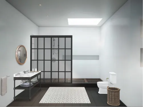country bathroom 
