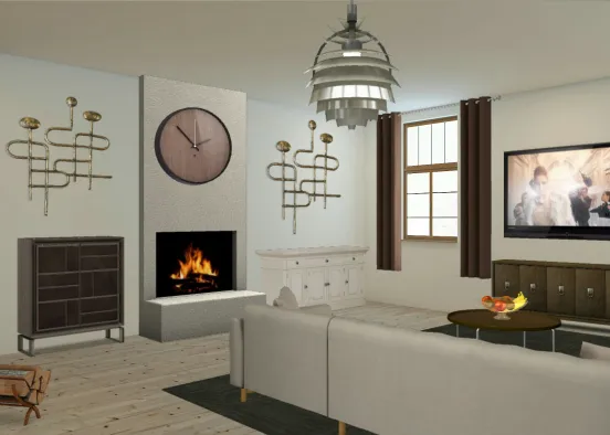 # Salon Design Rendering