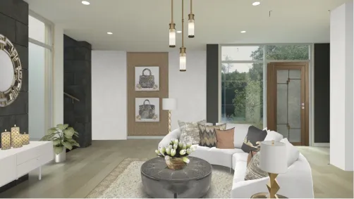 A Female Executive’s London Flat