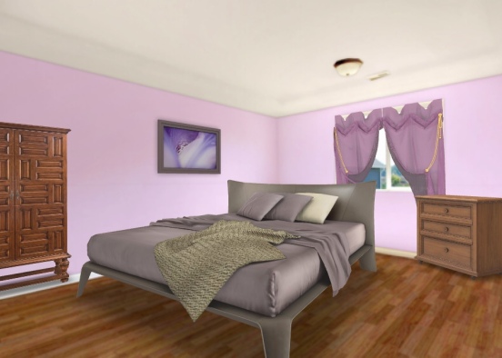 Nicole’s  bedroom  Design Rendering