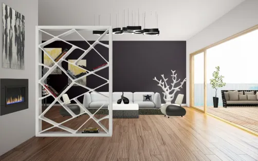  Black Livingroom