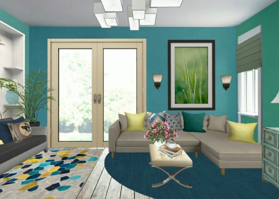 Small iving room 🌹 Design Rendering