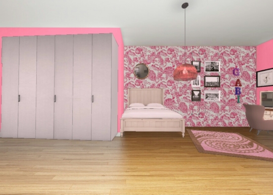 Gabi's room Design Rendering