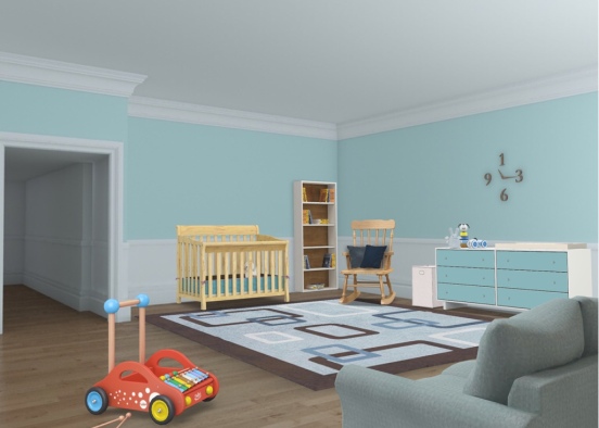 Child Room #1 Design Rendering